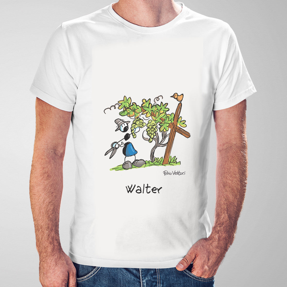 Personalized T-Shirt "Winegrower or Winemaker"