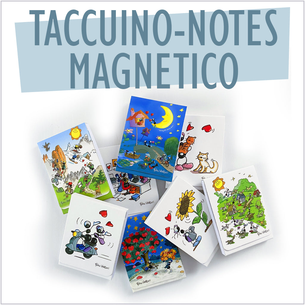 Taccuino-notes magnetico tascabile OMAGGIO