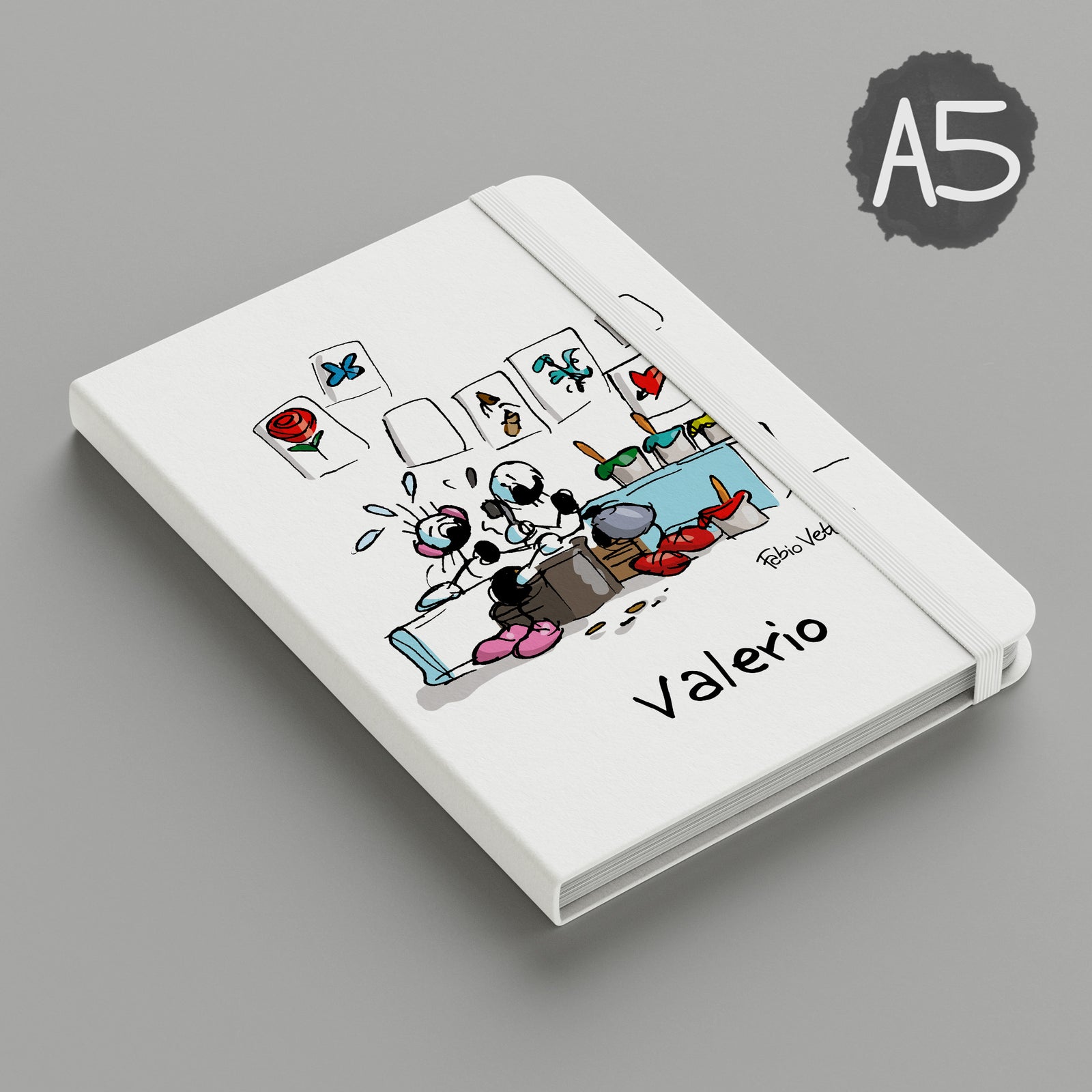 Personalized Notebook Subject "Tattoo Artist"