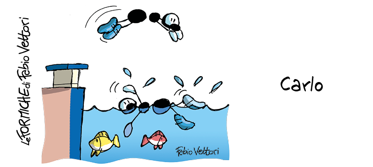 Personalized MUG "Swimming"