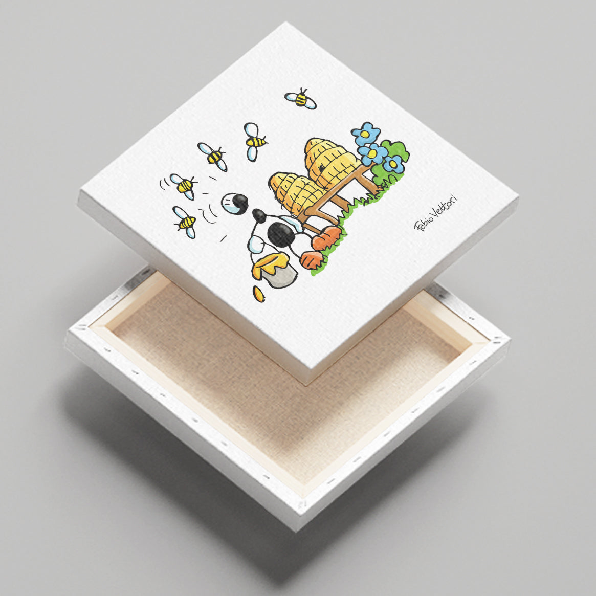 Canvas "Bees"