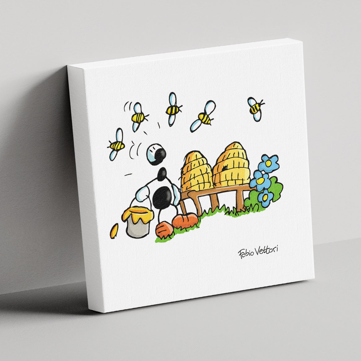 Canvas "Bees"