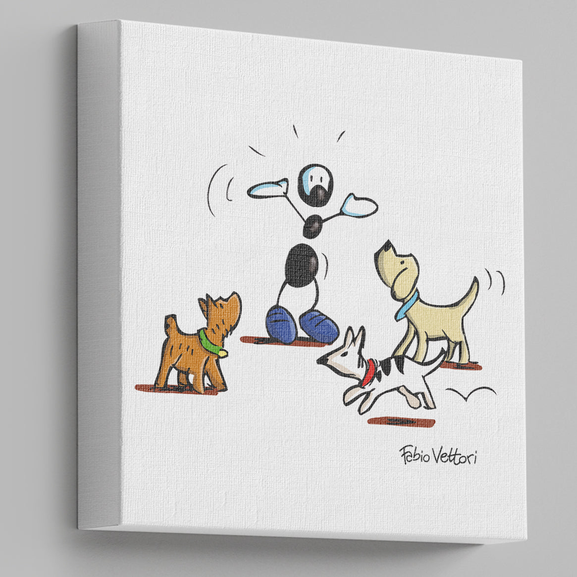 Canvas "Dogs"