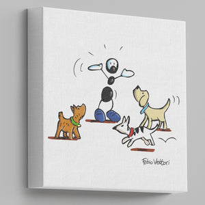 Canvas "Dogs"