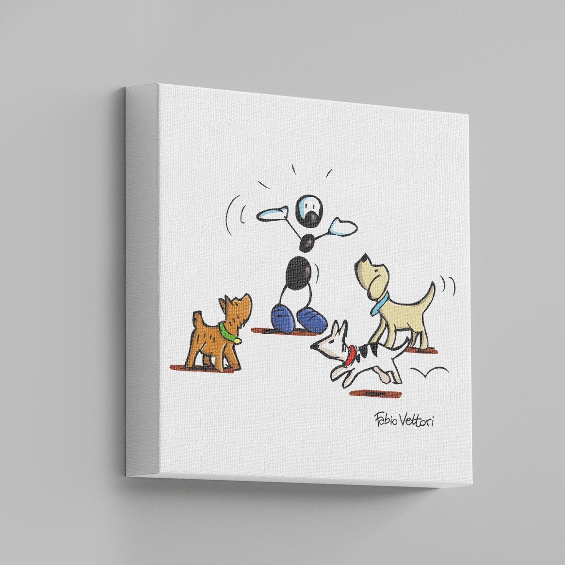 Canvas "Dogs"
