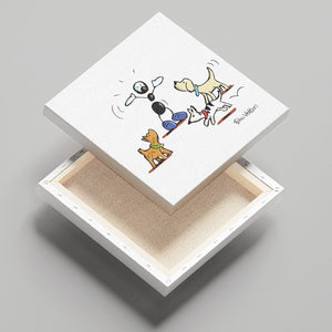 Canvas "Dogs"