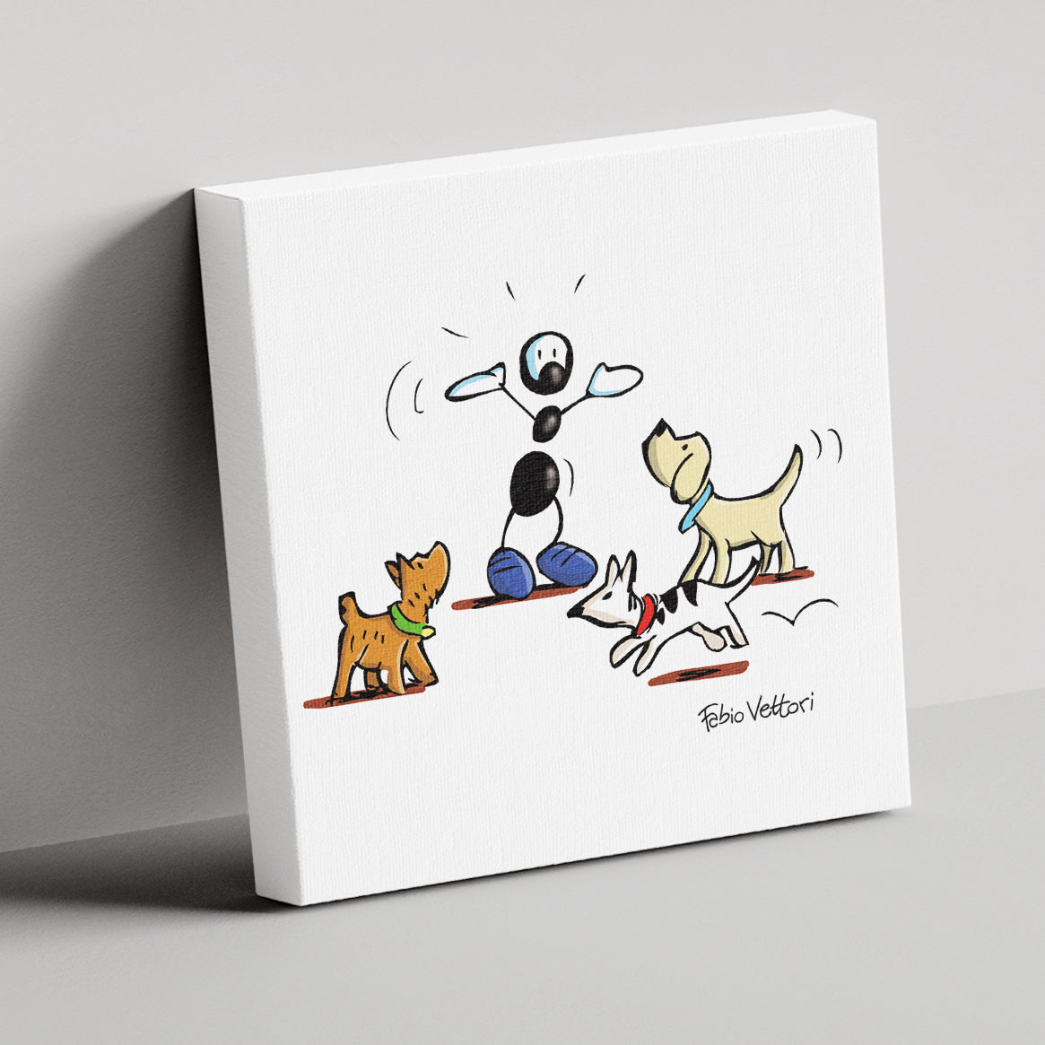 Canvas "Dogs"