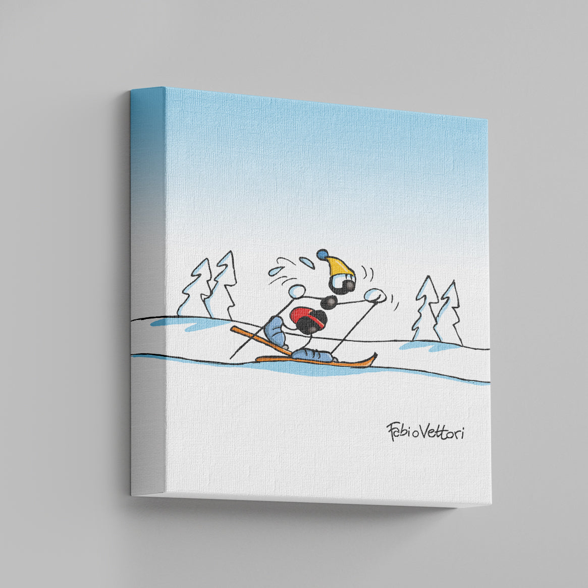 Tela "Fondo" 20x20 cm