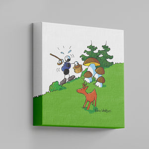 Canvas "Mushrooms"