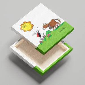 Canvas "Cow"
