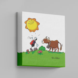 Canvas "Cow"
