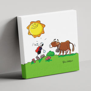 Canvas "Cow"