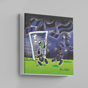 "Neroazzurro new" fabric