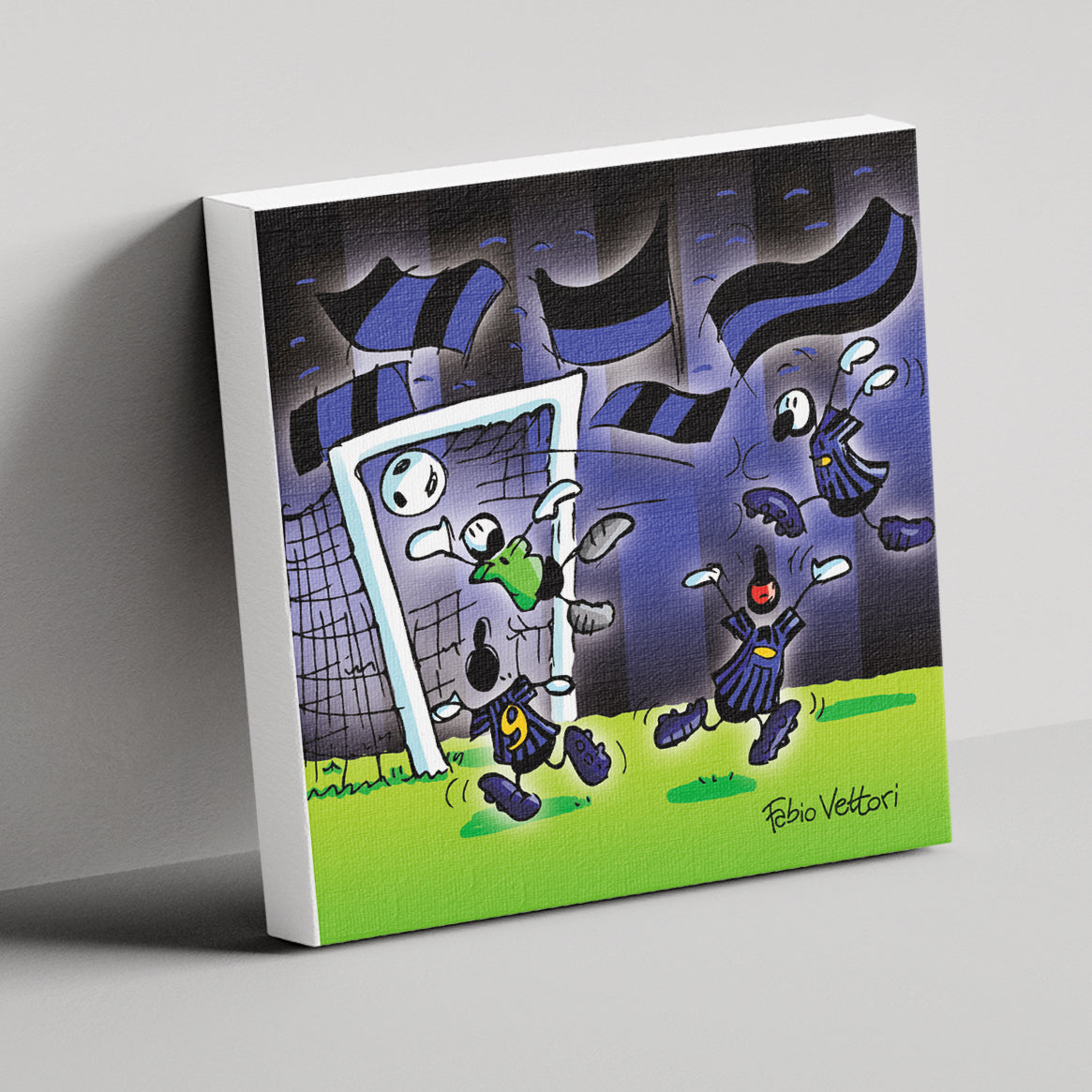 "Neroazzurro new" fabric