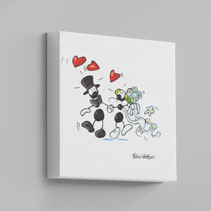 Canvas "Wedding"