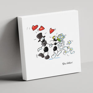 Canvas "Wedding"