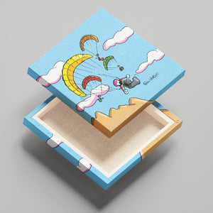 Canvas "Paragliding"