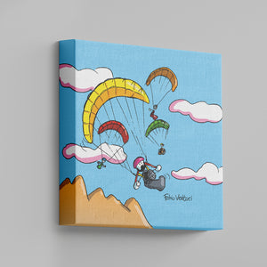 Canvas "Paragliding"