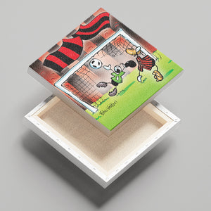 Canvas "Rossonero new"