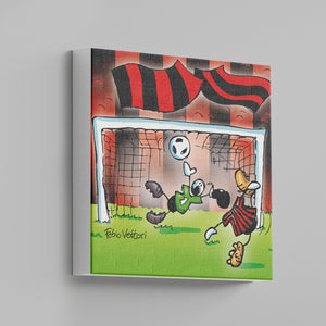 Canvas "Rossonero new"