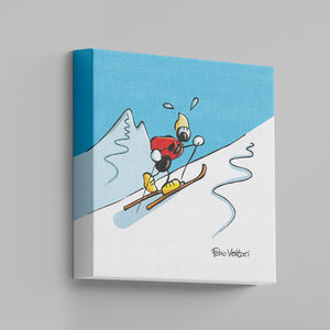 Canvas "Ski Mountaineering"
