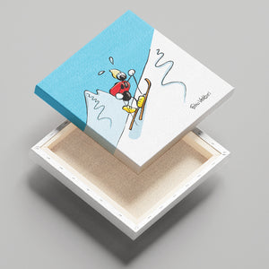 Canvas "Ski Mountaineering"