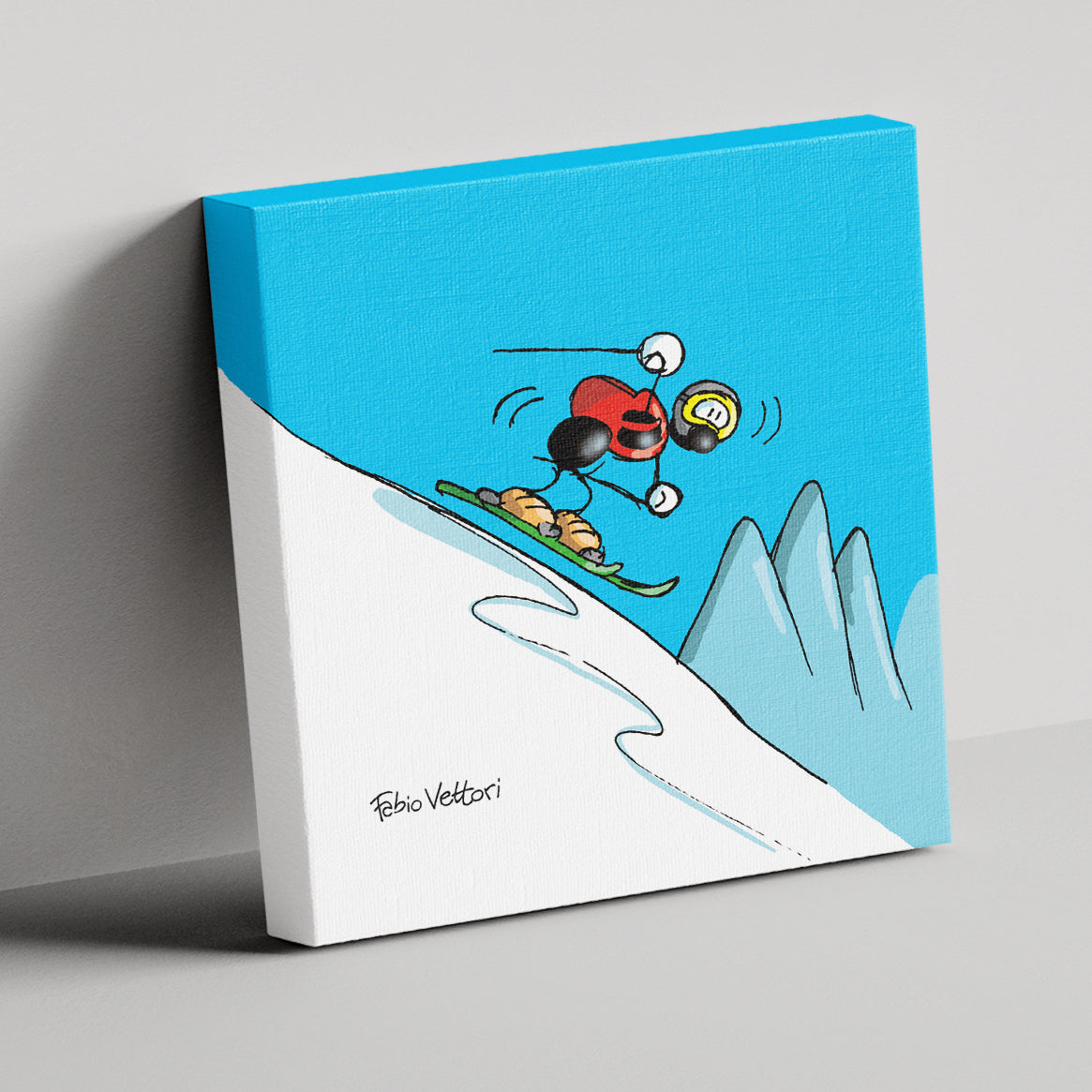 Canvas "Ski"