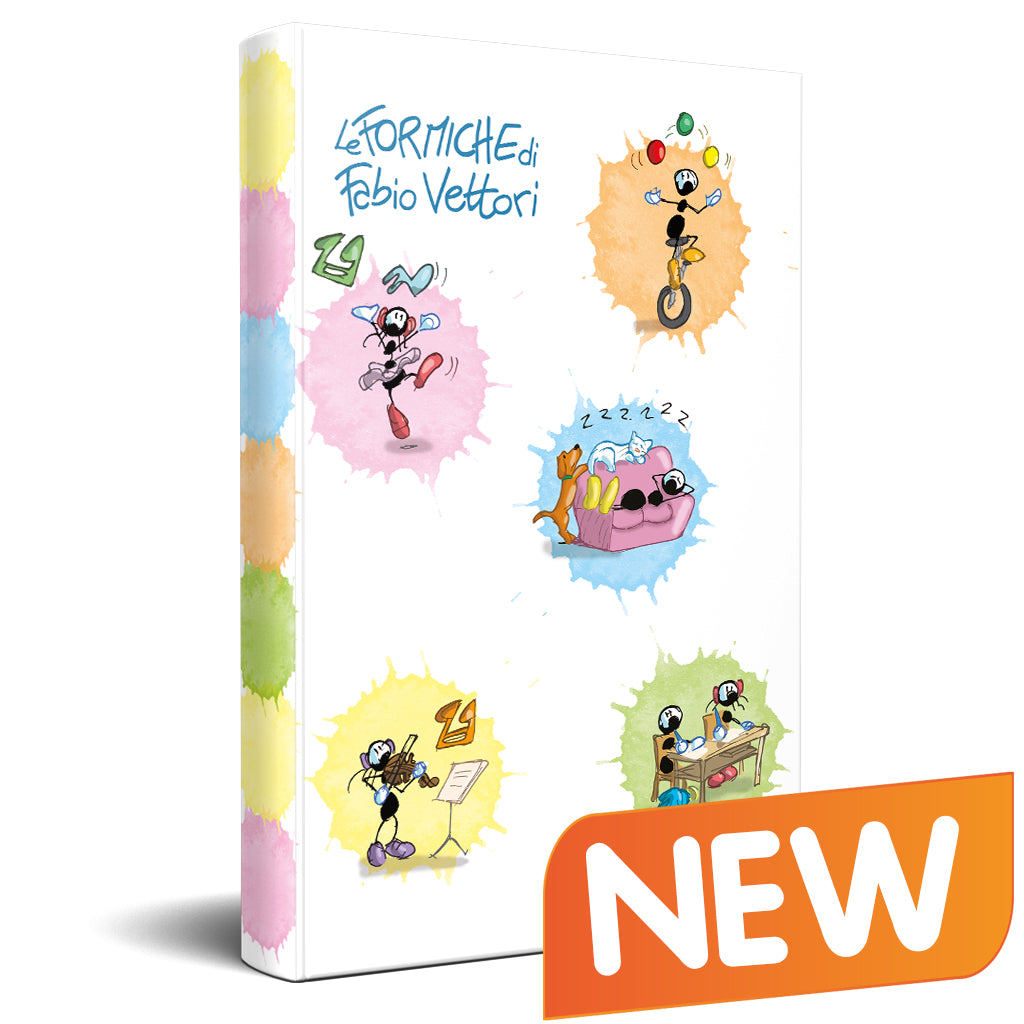 Diario Scolastico Le Formiche di Fabio Vettori soggetto "Tempo Libero" (FV40-01)
