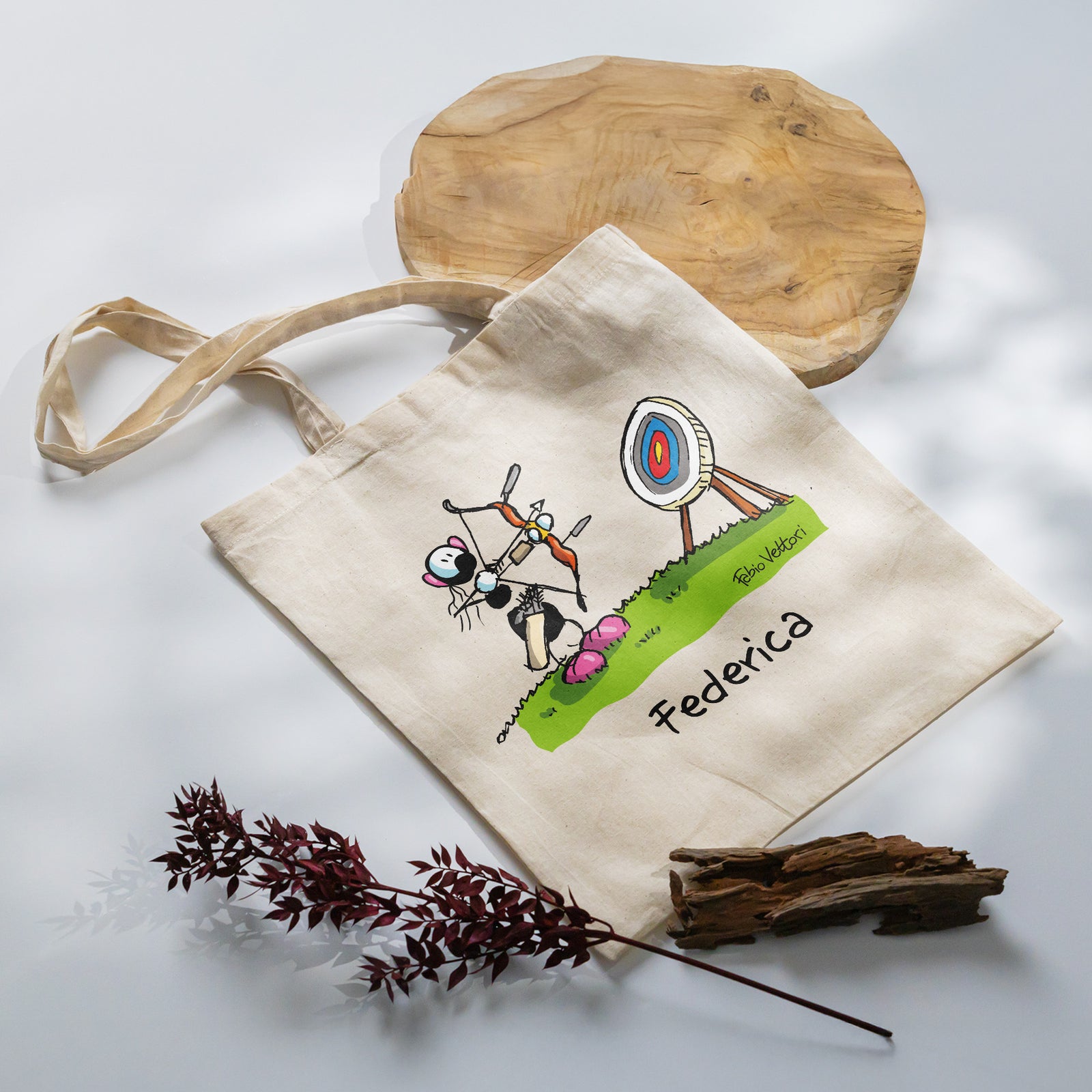 Shopper Personalizzata "Tiro con l'arco"