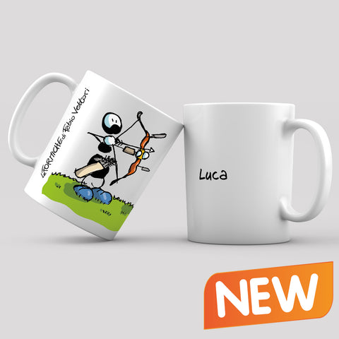 Tazza MUG Personalizzata "Tiro con l'arco"