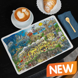 Tovaglietta Americana da tavola "Comics&Games"