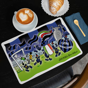 Tovaglietta Americana da tavola "Neroazzurro"