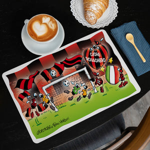 Tovaglietta Americana da tavola "Rossonero"