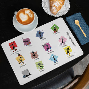 Tovaglietta Americana da tavola "Umori"