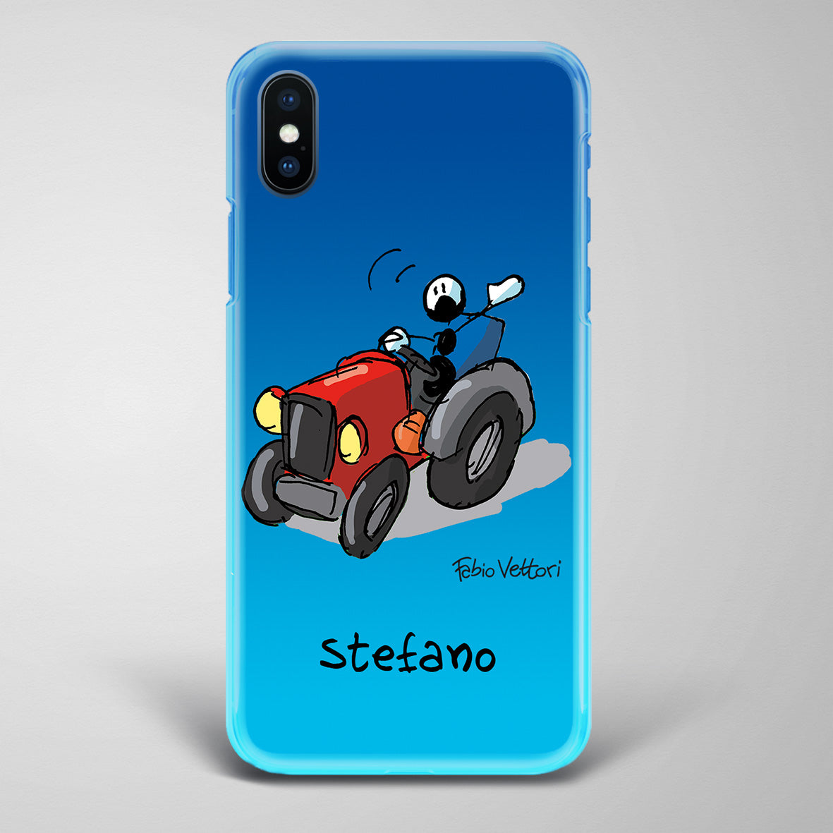 Artistic Smartphone Cover Personalized Decoration on ceramic