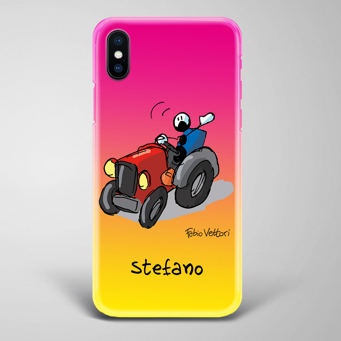 Artistic Smartphone Cover Personalized Decoration on ceramic