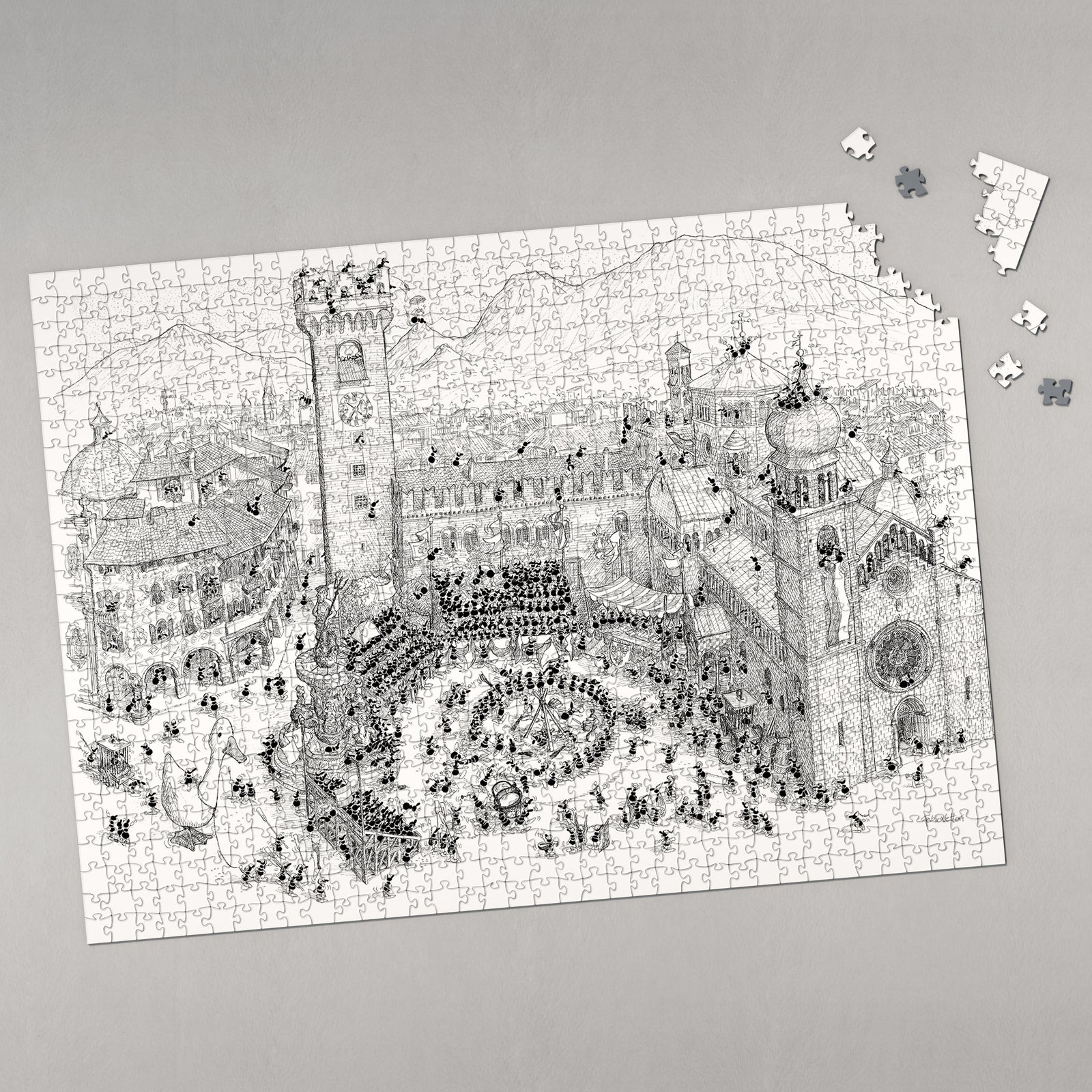 Puzzle "Trento" 1080 pezzi