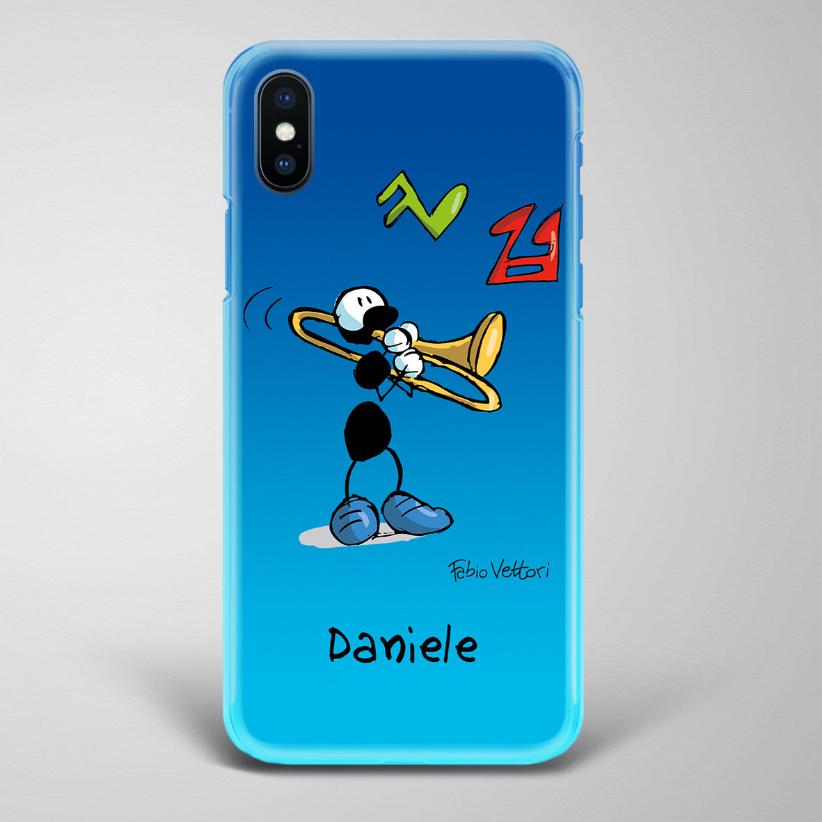 Artistic Smartphone Cover Personalized Decoration on ceramic