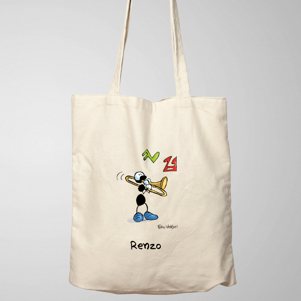 Shopper Personalizzata "Trombone"