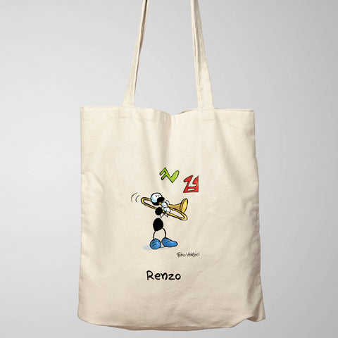 Shopper Personalizzata "Trombone"