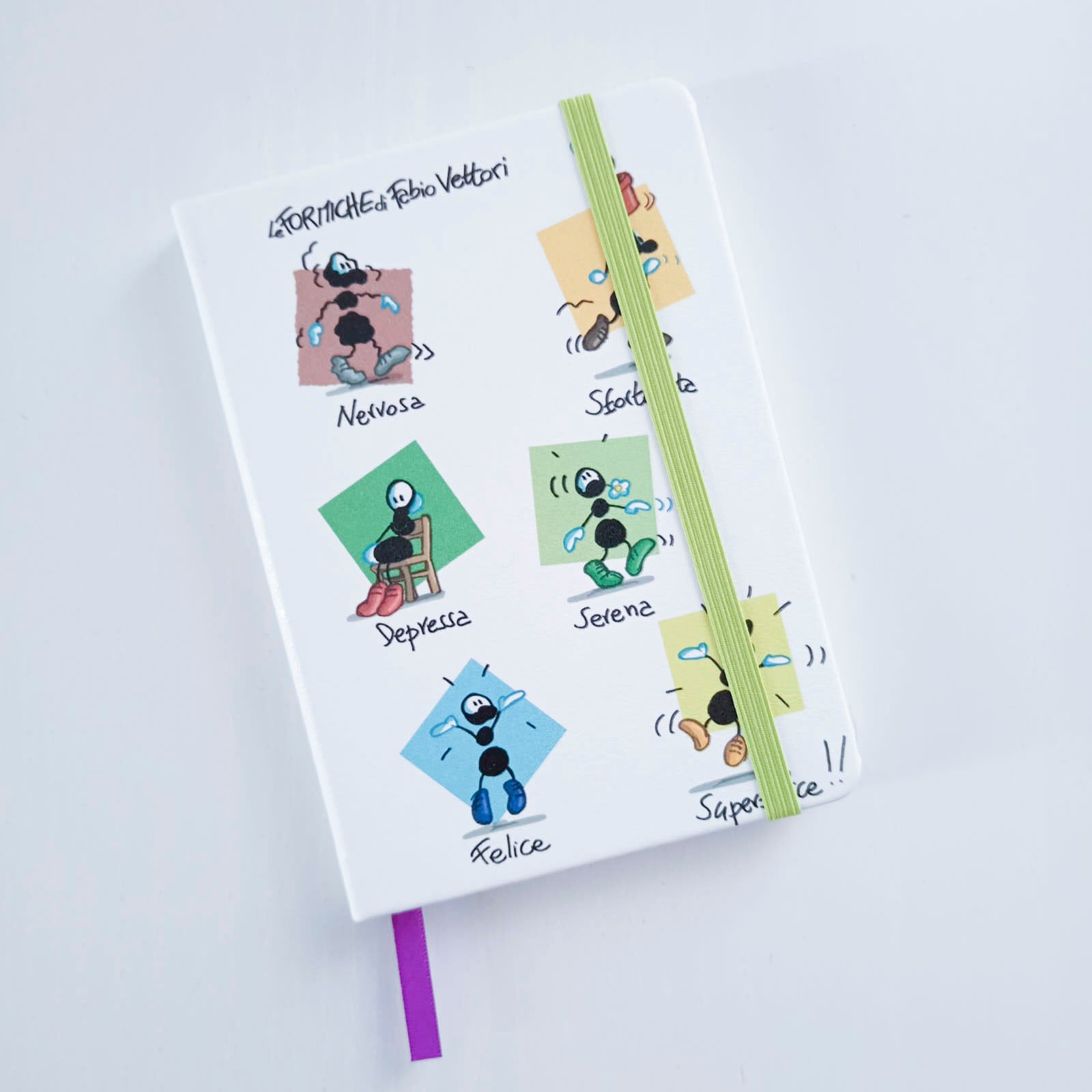 Taccuino Artistico – Sketchbook Formato A6 Soggetto "Umori" (FV44-01)