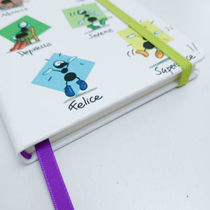 Taccuino Artistico – Sketchbook Formato A6 Soggetto "Umori" (FV44-01)