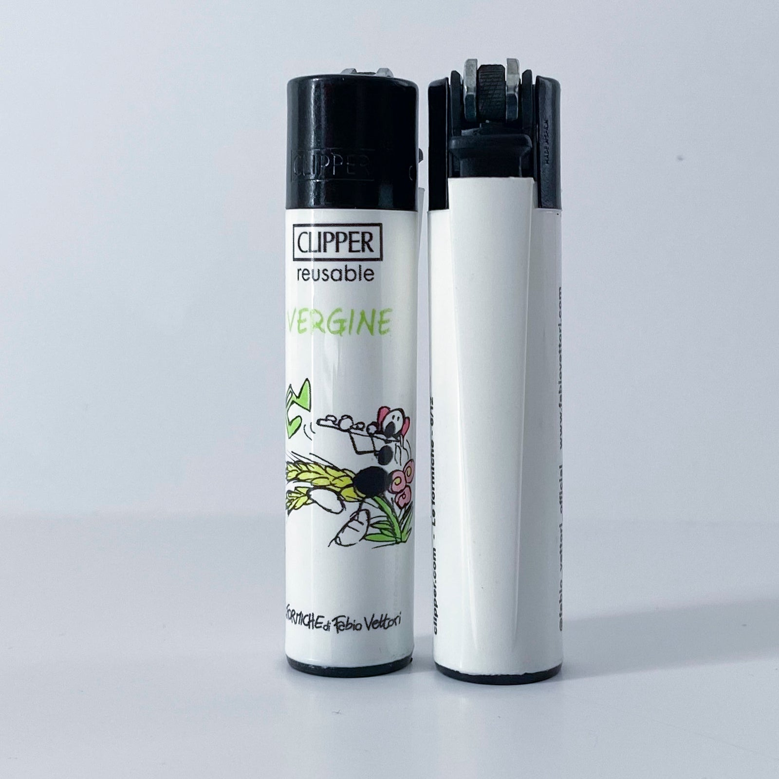 CLIPPER lighter limited series Zodiaco by Fabio Vettori Subject "Virgin"