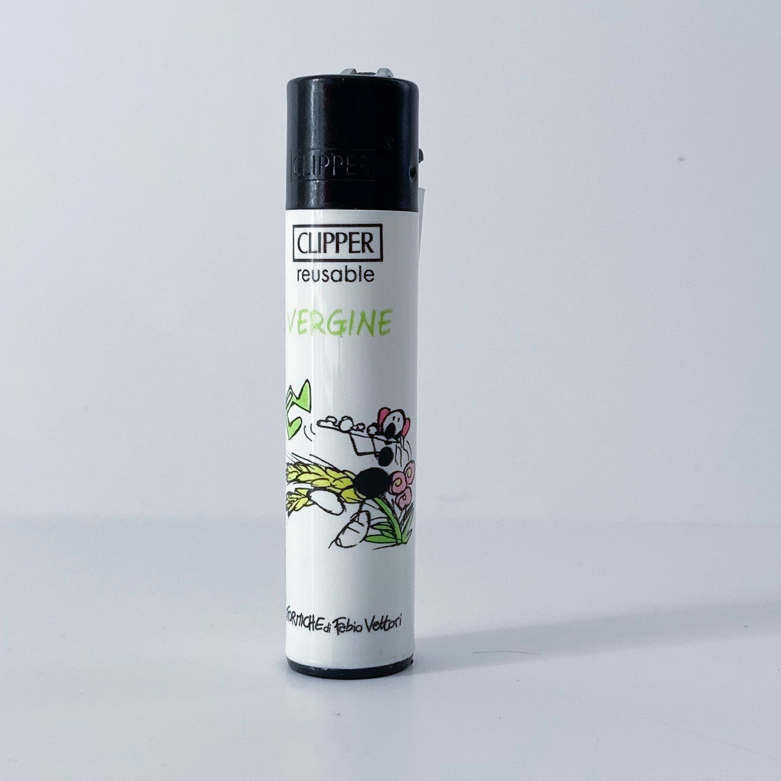 Accendino CLIPPER serie limitata Zodiaco by Fabio Vettori Soggetto "Vergine"