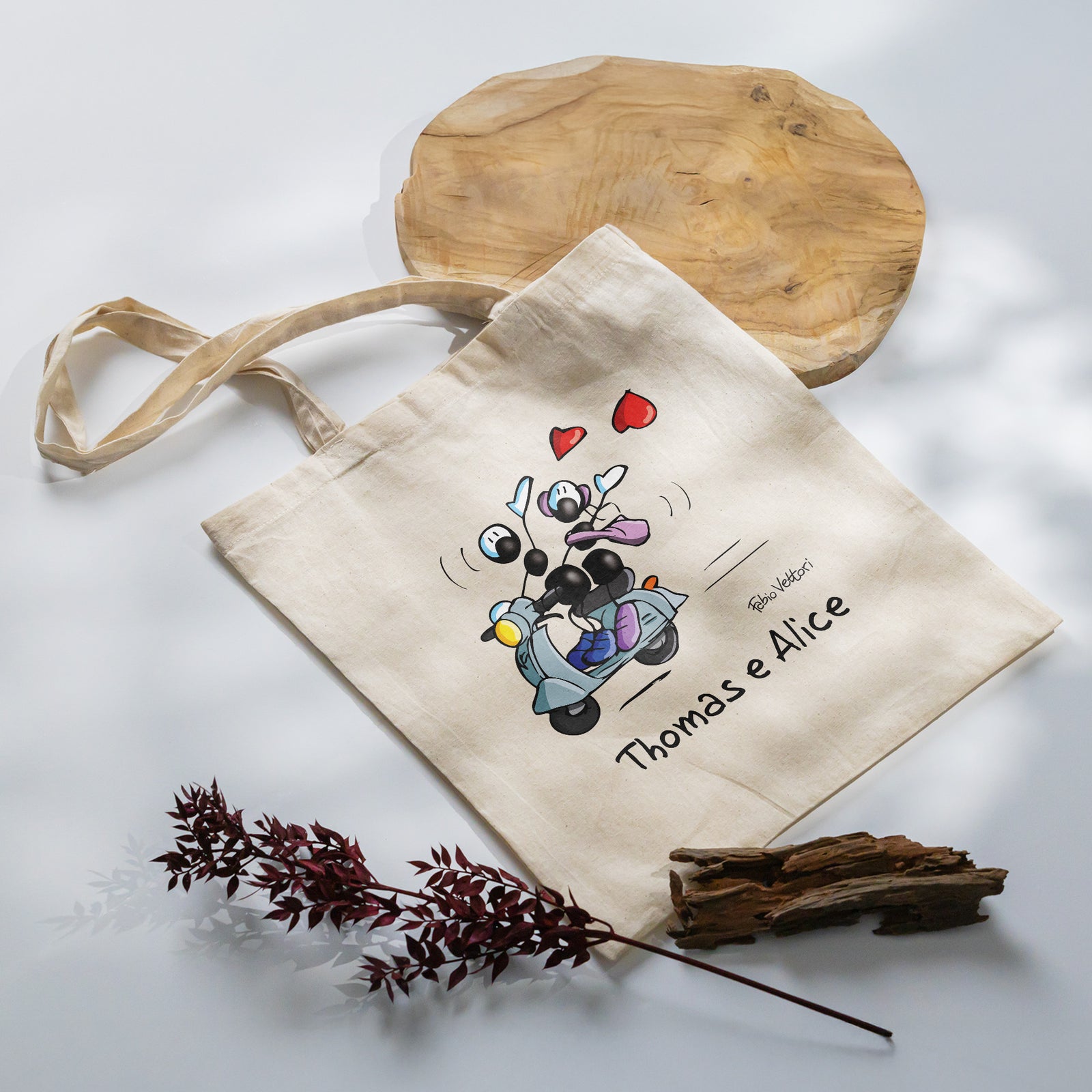 Shopper Personalizzata "Vespa"