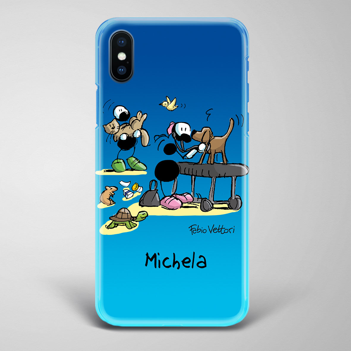 Artistic Smartphone Cover Personalized Decoration on ceramic