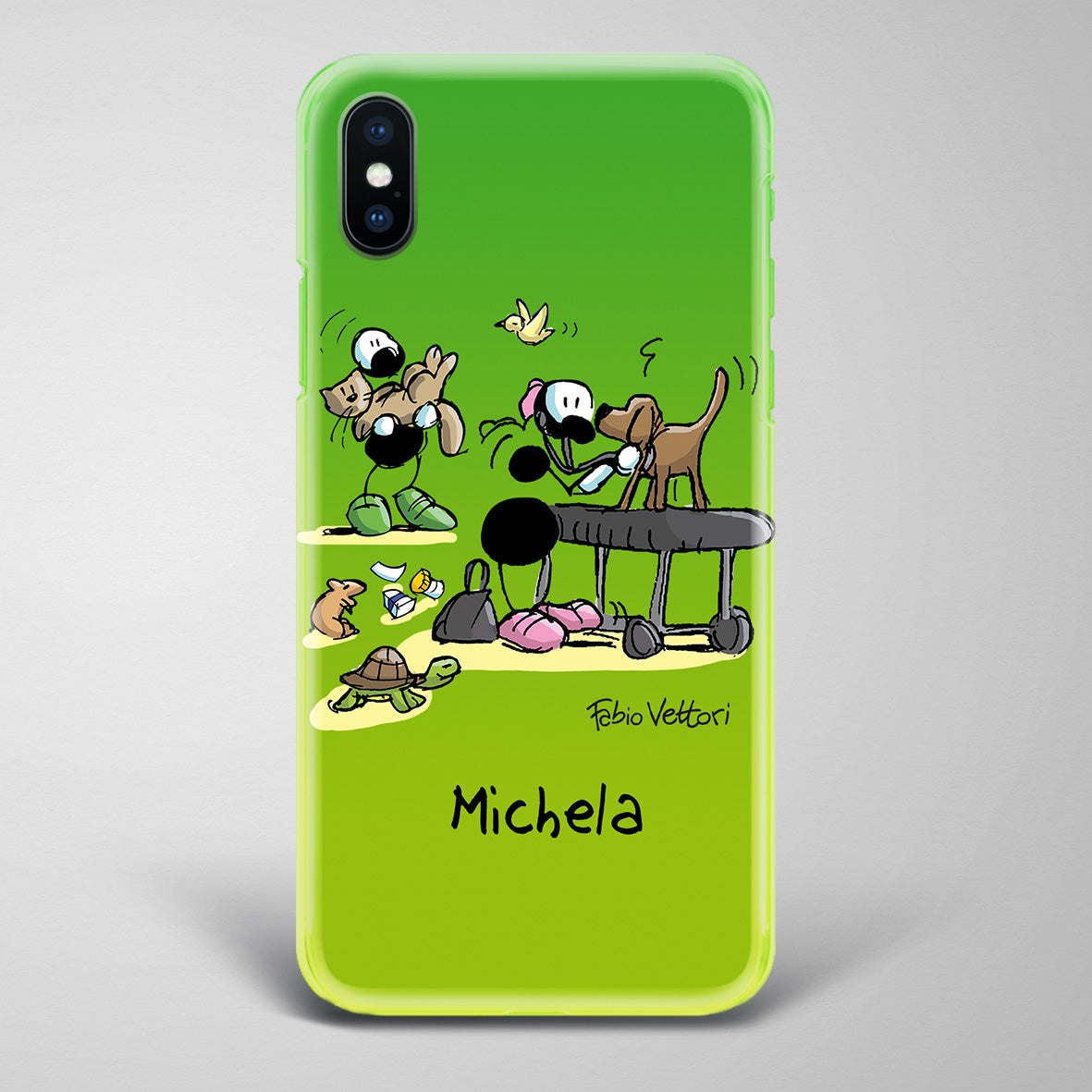 Artistic Smartphone Cover Personalized Decoration on ceramic