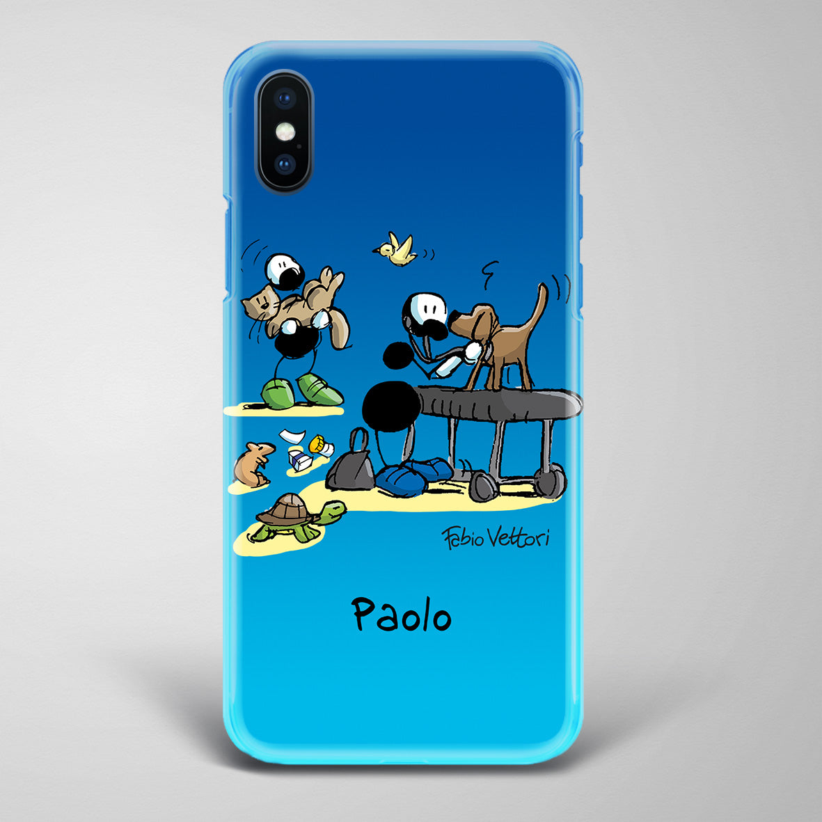 Artistic Smartphone Cover Personalized Decoration on ceramic