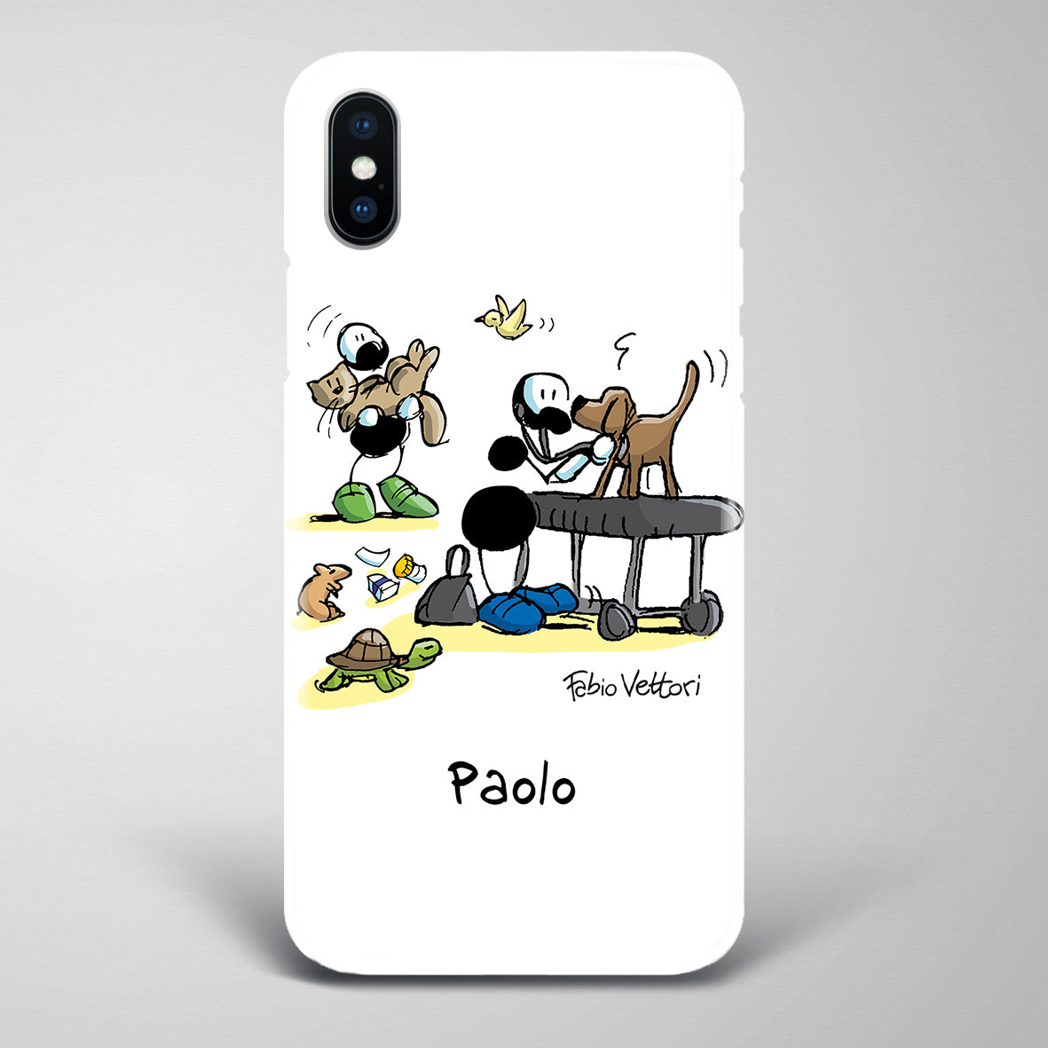 Artistic Smartphone Cover Personalized Decoration on ceramic