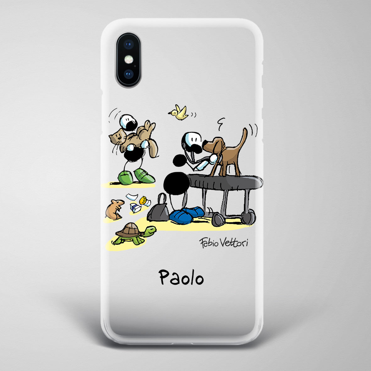 Artistic Smartphone Cover Personalized Decoration on ceramic